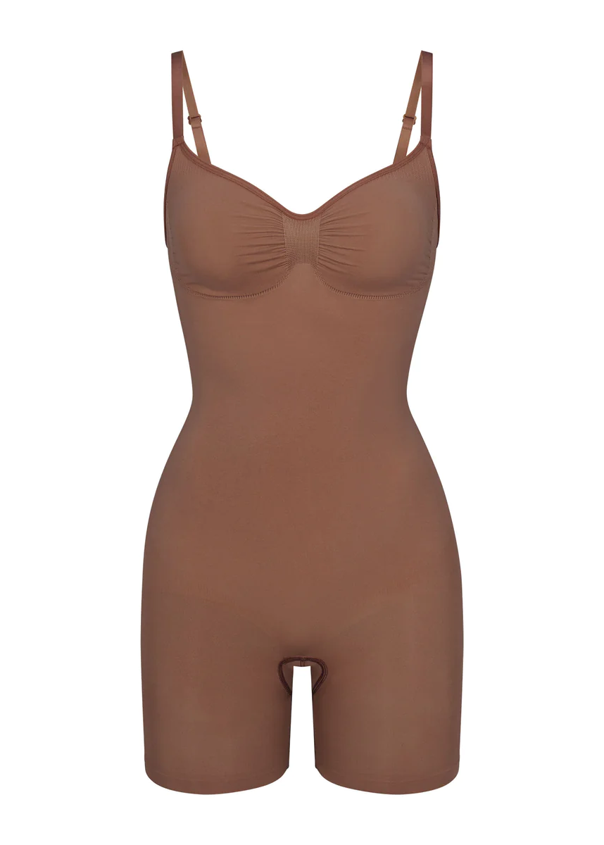 Customized mid-thigh jumpsuits